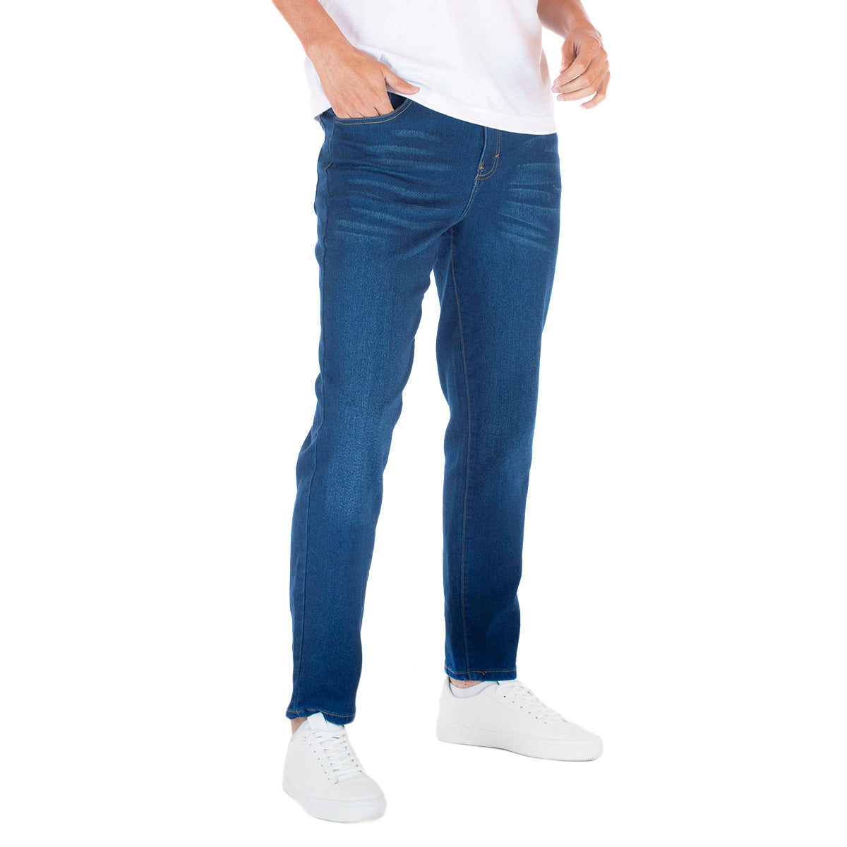 Regular Fit Corte Slim En Pantalones Jeans Slim Fit Corte De