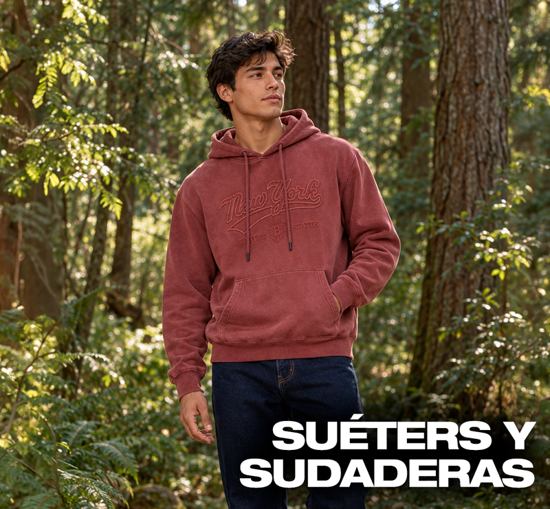 Suéter y Sudaderas Él