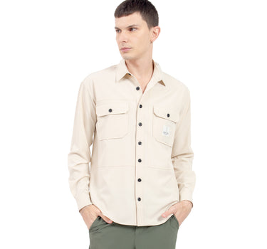 CAMISA PARA HOMBRE DE NYLON CON BOLSAS FRONTALES QUARRY