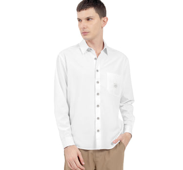 CAMISA PARA HOMBRE DE NYLON CON BOLSA Y PARCHE QUARRY