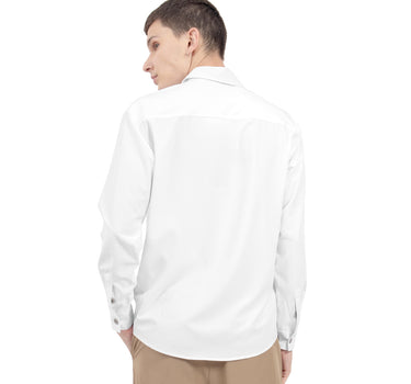 CAMISA PARA HOMBRE DE NYLON CON BOLSA Y PARCHE QUARRY