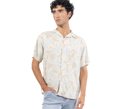 CAMISA CON ESTAMPADO PRIMAVERAL