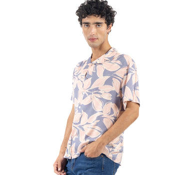 CAMISA CON ESTAMPADO PRIMAVERAL