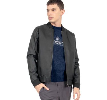 CHAMARRA PARA HOMBRE BOMBER PU FASHION QUARRY