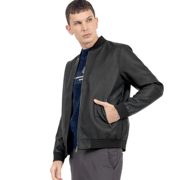 CHAMARRA PARA HOMBRE BOMBER PU FASHION QUARRY