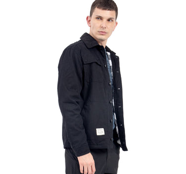 CHAMARRA PARA HOMBRE CON CUELLO PANA Y BOTONES QUARRY