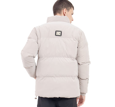 CHAMARRA PARA HOMBRE OUTDOOR CAPITONADA BOLSAS CON APLICACIÓN QUARRY