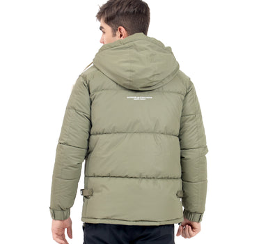 CHAMARRA PARA HOMBRE CON CAPUCHA MANGA RANGLAN QUARRY