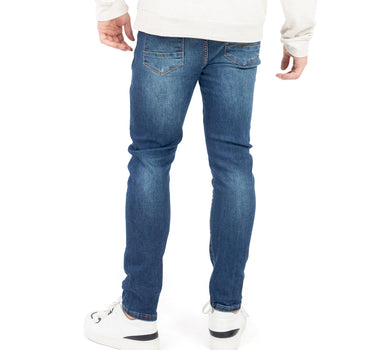 JEANS PARA HOMBRE PREMIUM SKINNY DESLAVADO QUARRY