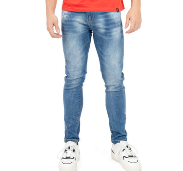 JEANS PARA HOMBRE SKINNY DESLAVADO PREMIUM QUARRY