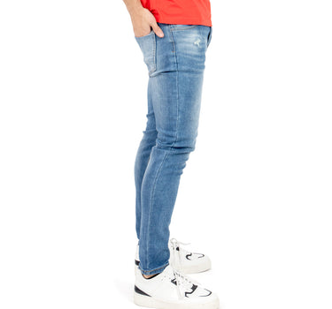 JEANS PARA HOMBRE SKINNY DESLAVADO PREMIUM QUARRY