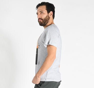 PLAYERA REGULAR FIT CON ESTAMPADO PARA HOMBRE QUARRY