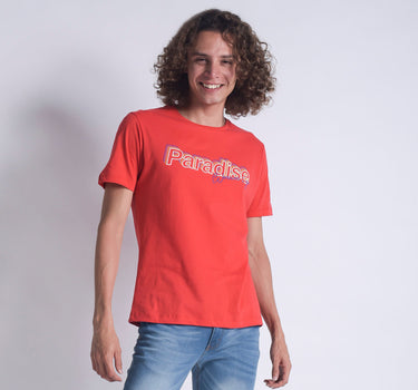 PLAYERA ESTAMPADA PARA HOMBRE QUARRY