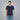 Playera Básica de Manga Corta Slim Fit para Hombre Quarry #color_azul-marino
