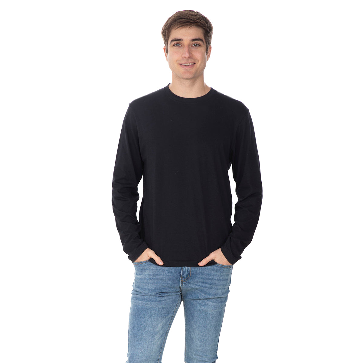 PACK 5 PLAYERAS BÁSICAS MANGA LARGA