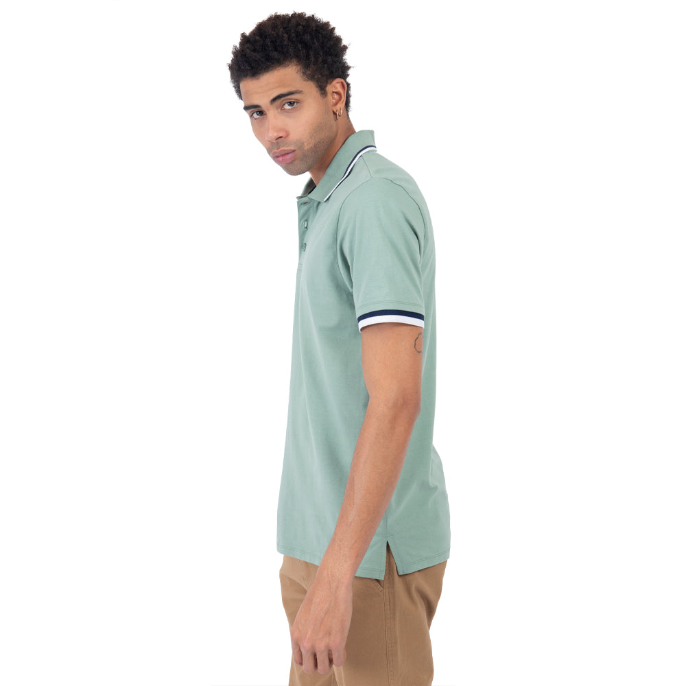 SET 2 PLAYERAS POLO PREMIUM CON CONTRASTE