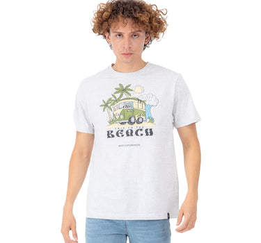 PLAYERA ESTAMPADO BEACH PARA CABALLERO QUARRY