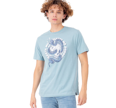 PLAYERA ESTAMPADA NO REGRETS PARA HOMBRE QUARRY