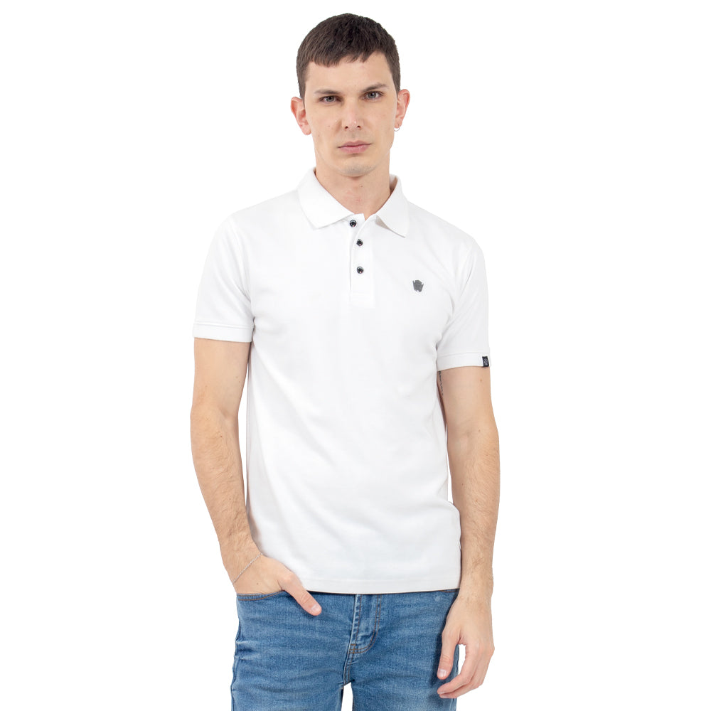 SET 2 PLAYERAS CON CUELLO POLO Y TEXTURA LUREX