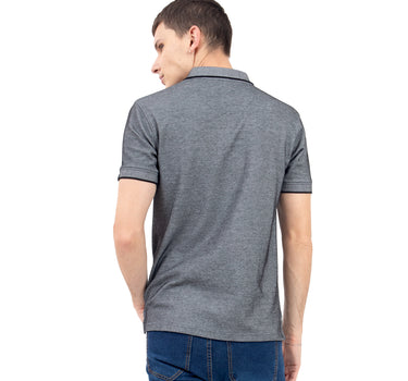 PLAYERA POLO PARA HOMBRE CON TEXTURA LUREX QUARRY