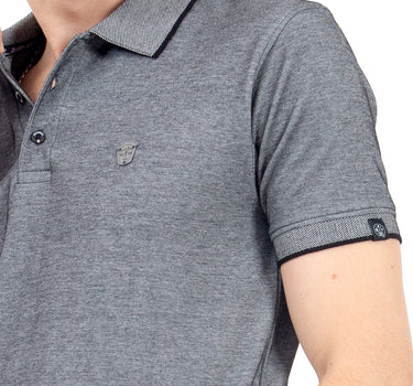 PLAYERA POLO PARA HOMBRE CON TEXTURA LUREX QUARRY