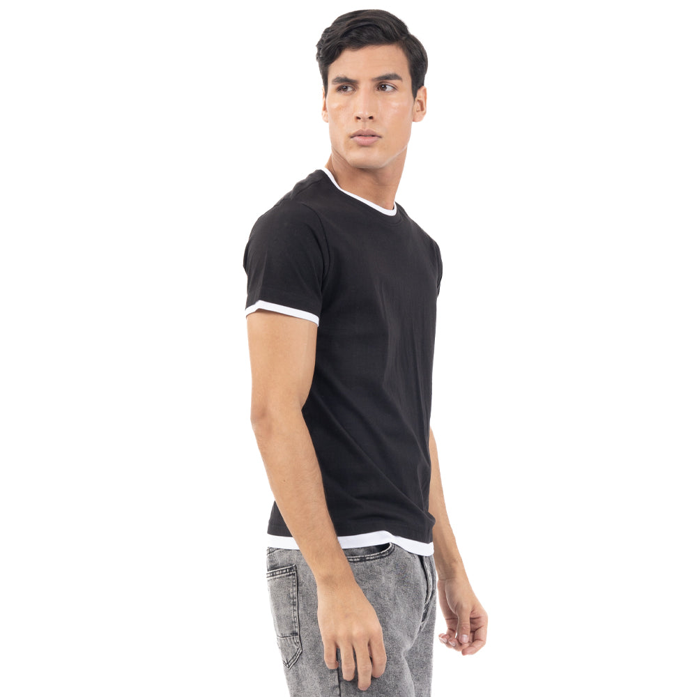 PLAYERA EFECTO DOBLE PRENDA