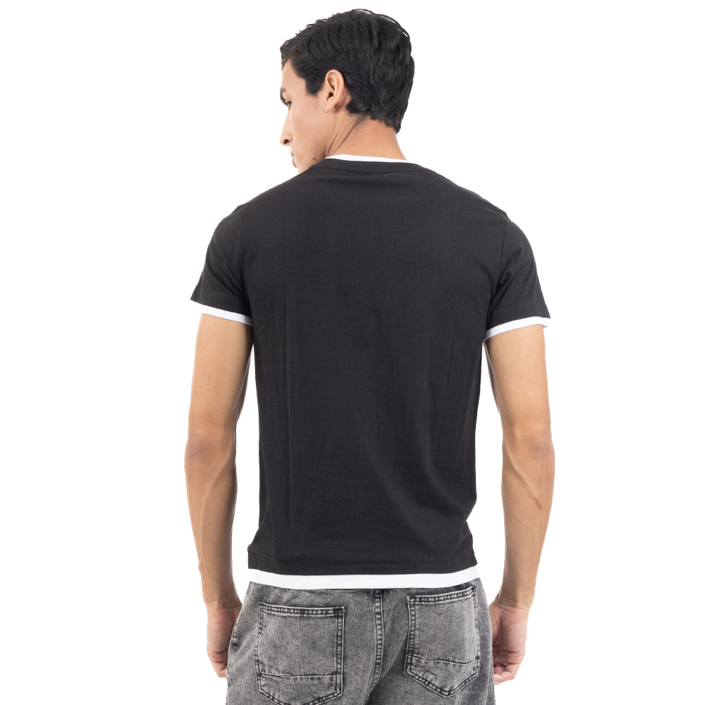 PLAYERA EFECTO DOBLE PRENDA