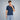 Playera Henley de Algodón para Hombre Quarry #color_azul-marino