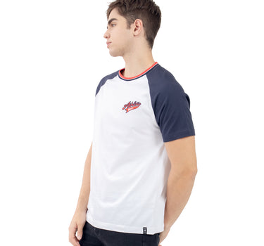 PLAYERA PARA HOMBRE BEISBOLERA MANGA CORTA C/BORDADO QUARRY