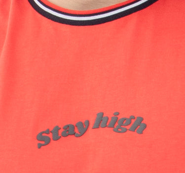 PLAYERA PARA HOMBRE ESTAMPADO STAY HIGH QUARRY