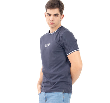 PLAYERA PARA HOMBRE ESTAMPADO BLUE DENIM QUARRY