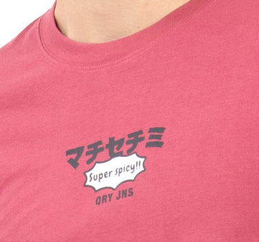 PLAYERA PARA HOMBRE ESTAMPADO SUPER SPICY RAMEN LIFE QUARRY