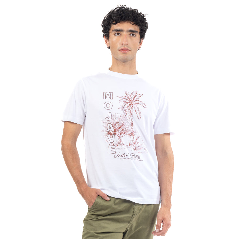 PLAYERA FRESCA ESTAMPADO MOJAVE