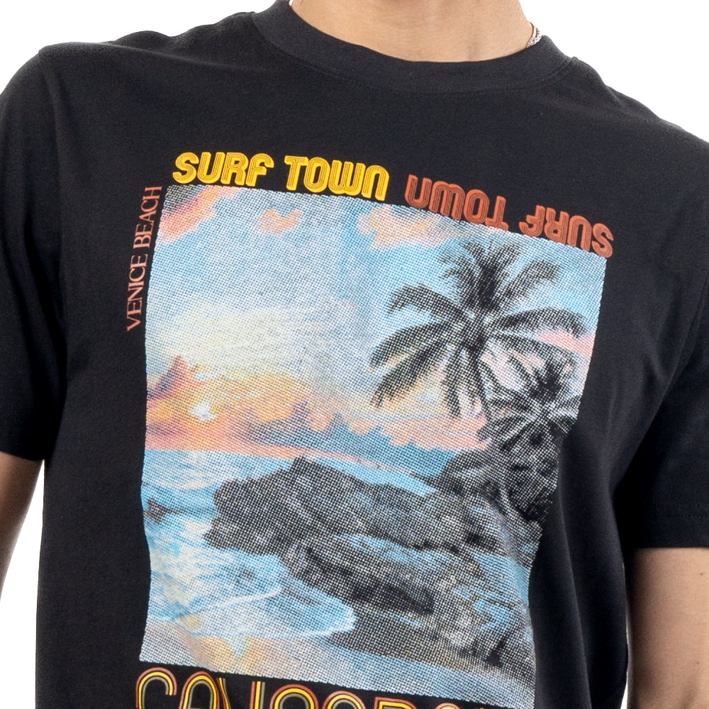 PLAYERA ESTAMPADO SURF TOWN CALIFORNIA