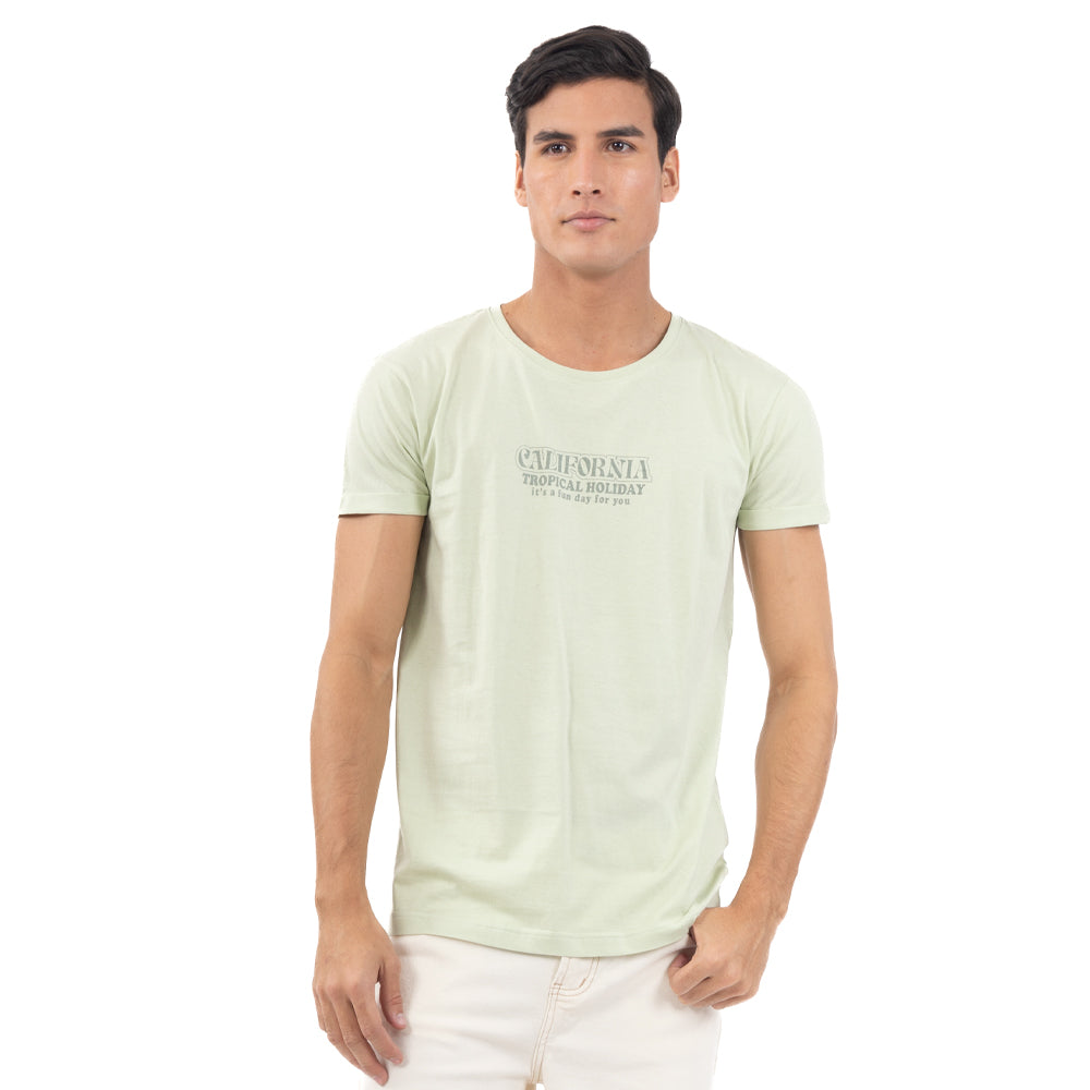 PLAYERA LONG FIT ESTAMPADA CALIFORNIA