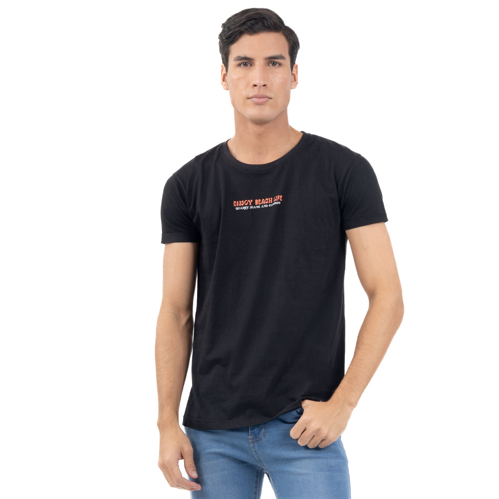 PLAYERA LONG FIT ESTAMPADA ENHOY BEACH LIFE