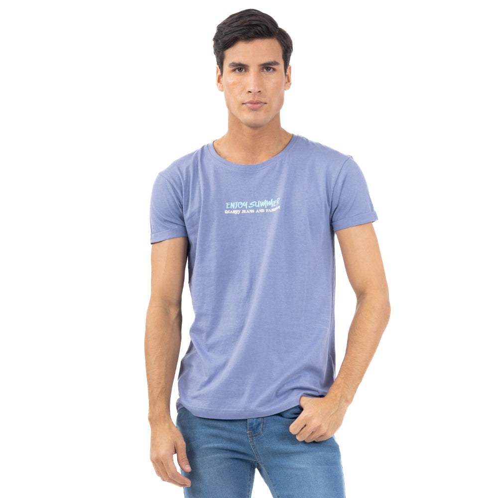 PLAYERA LONG FIT ESTAMPADA ENJOY SUMMER