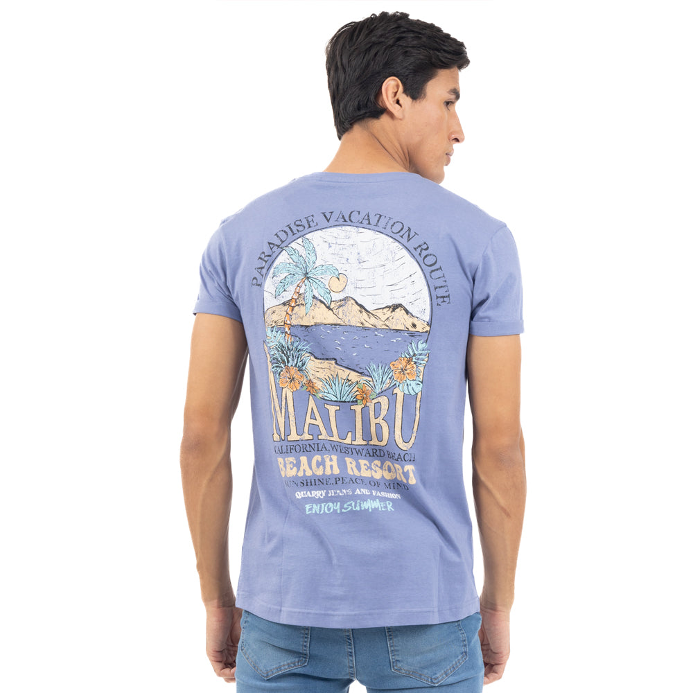 PLAYERA LONG FIT ESTAMPADA ENJOY SUMMER