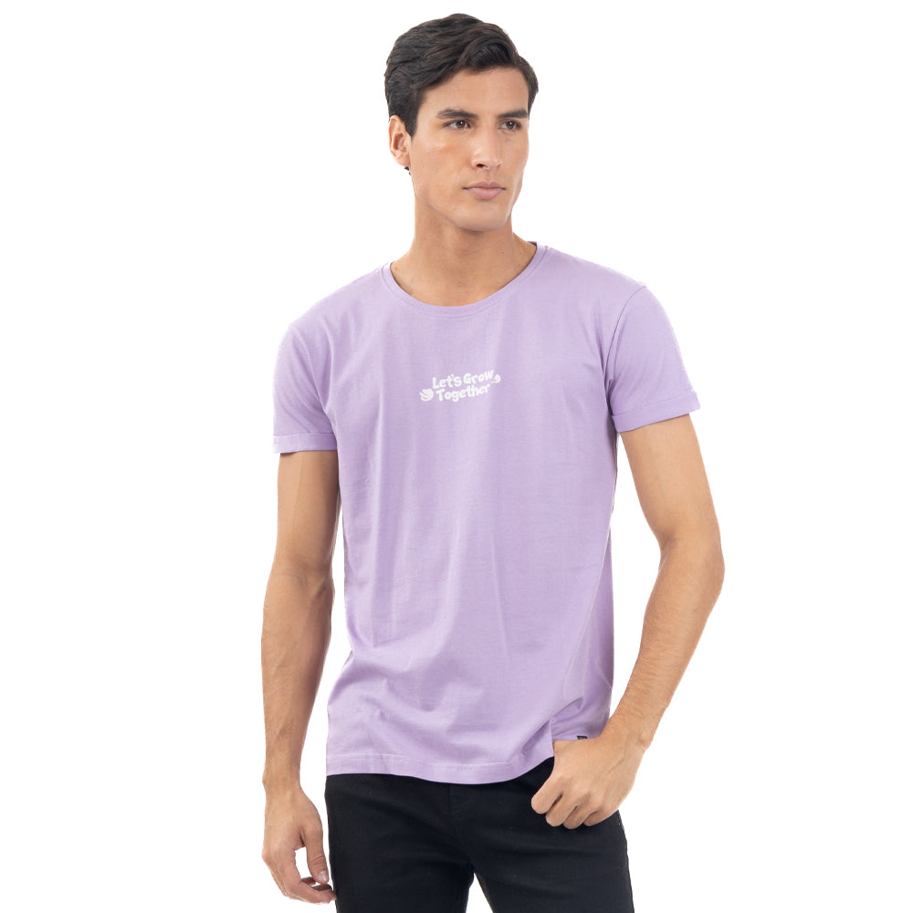 PLAYERA LONG FIT ESTAMPADA LET´S GROW TOGETHER
