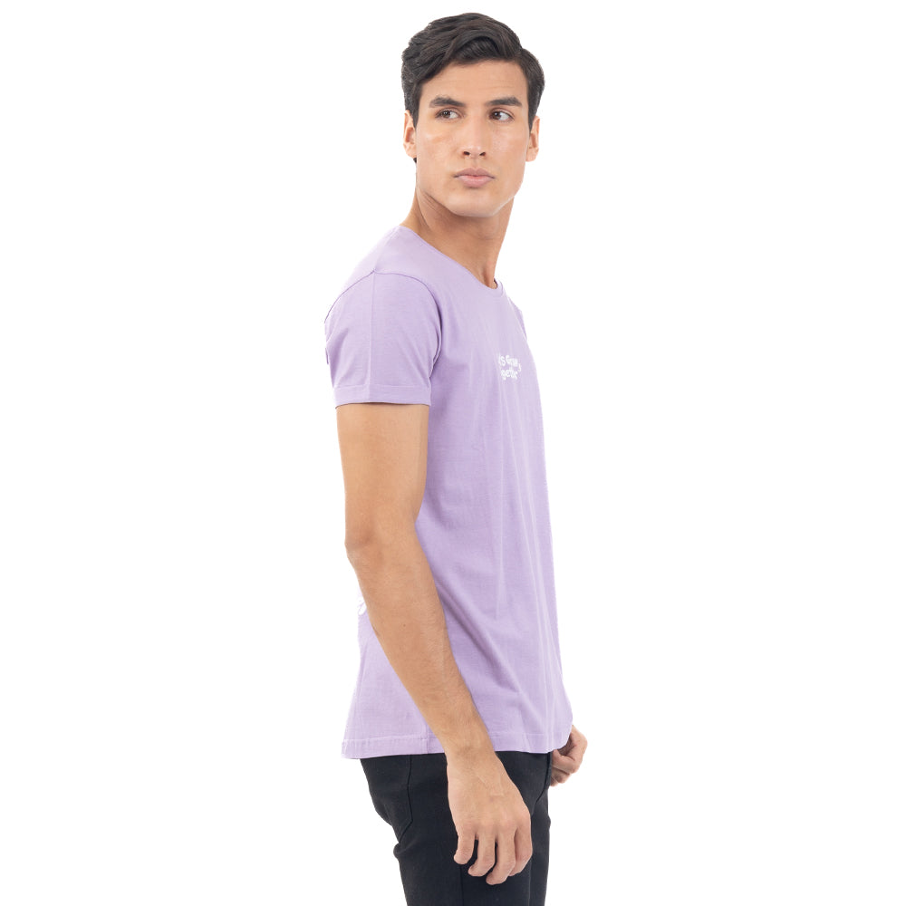 PLAYERA LONG FIT ESTAMPADA LET´S GROW TOGETHER