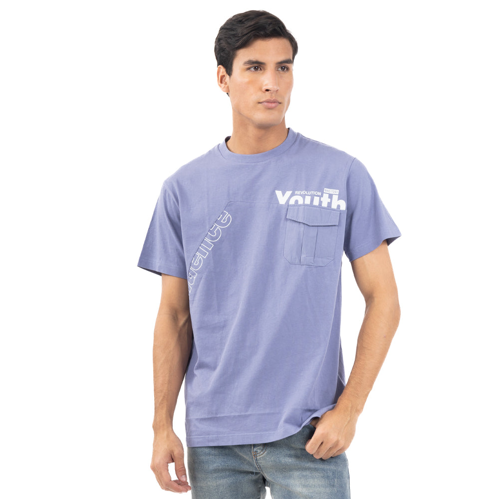 PLAYERA BOX FIT ESTAPADO FASHION CON TAPA FRONTAL