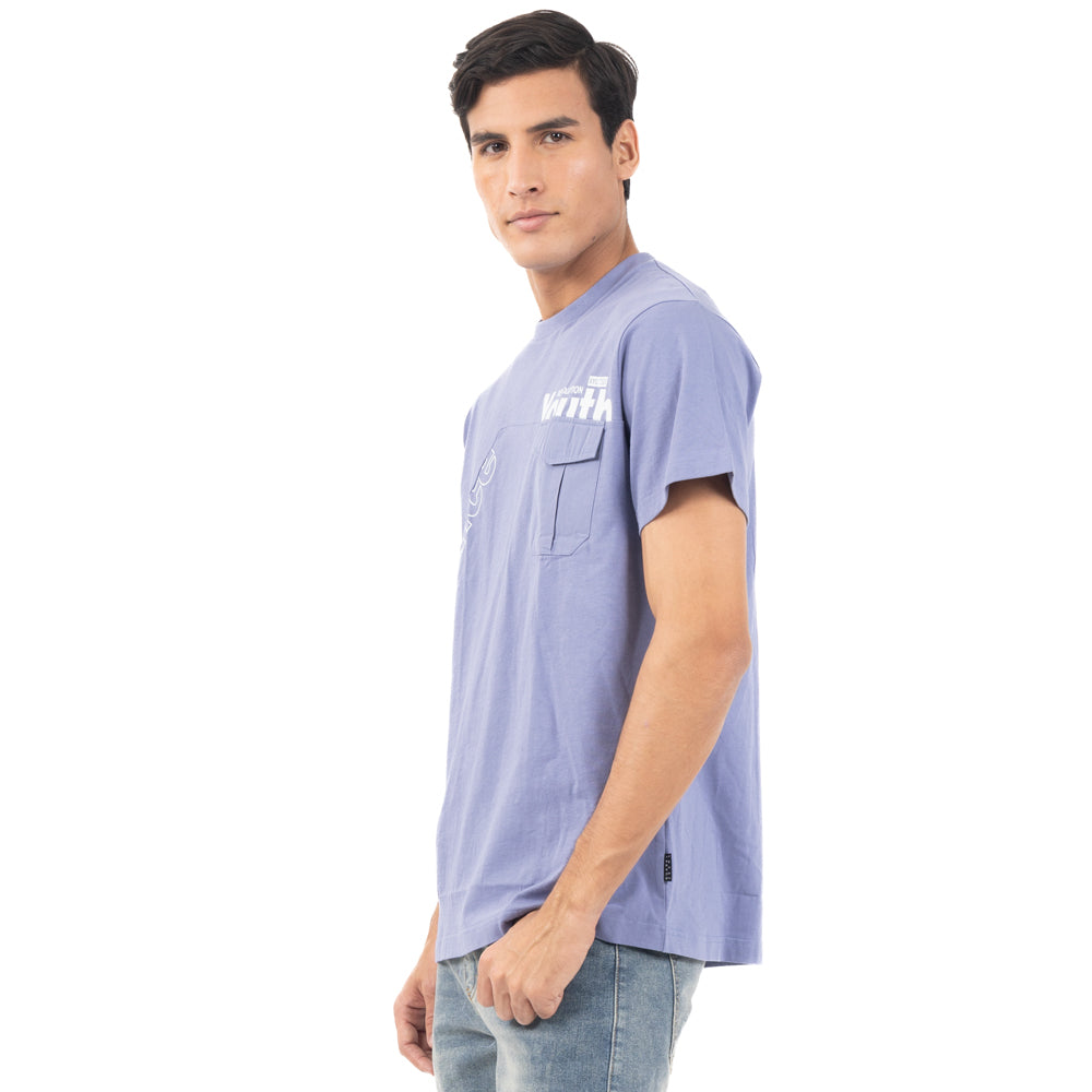 PLAYERA BOX FIT ESTAPADO FASHION CON TAPA FRONTAL