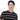 Playera de Rayas con Cuello Redondo para Hombre Quarry #color_negro
