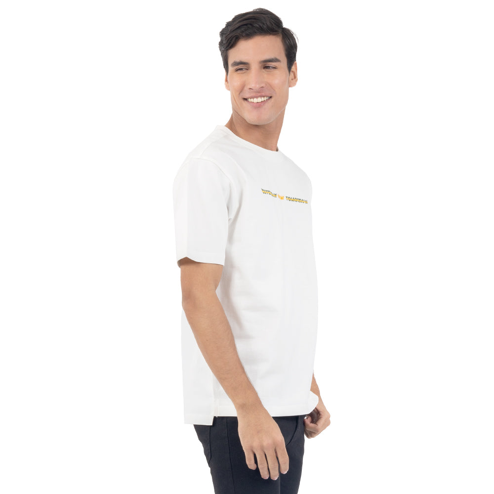 PLAYERA BOX FIT CON BORDADO