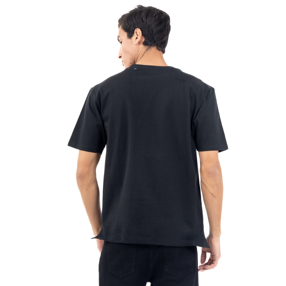 PLAYERA BOX FIT CON BORDADO