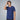Playera Regular con Contraste para Hombre Quarry #color_azul-marino