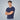 Playera Knit con Contraste para Hombre Quarry #color_azul-marino