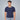 Playera Knit con Contraste para Hombre Quarry #color_azul-marino