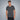 Playera con Ribete en Cuello para Hombre Quarry #color_gris-oscuro