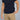 Polo Slim con Cuello Abierto para Hombre Quarry #color_azul-marino